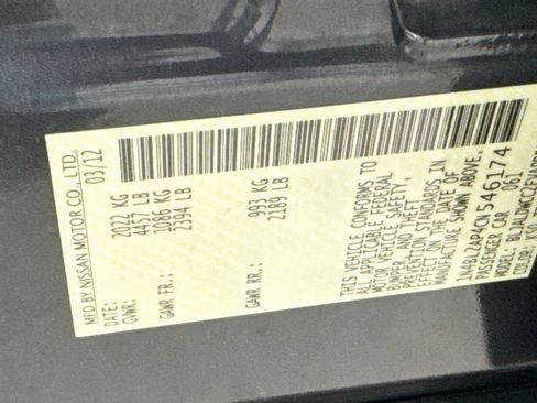 Used 2012 Nissan Altima 3.5 SR w/ Sport Pkg FWD image 38