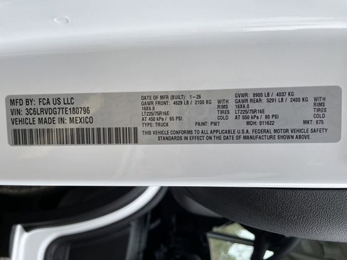 New 2026 RAM ProMaster 2500 w/ Convenience Group image 11