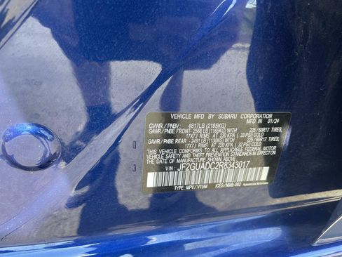Certified 2024 Subaru Crosstrek 2.0i Premium AWD/4WD image 23