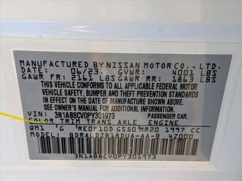 Used 2023 Nissan Sentra SV FWD image 23