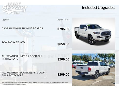 Used 2017 Toyota Tacoma TRD Sport w/ Tow Package (A/T) AWD/4WD image 11