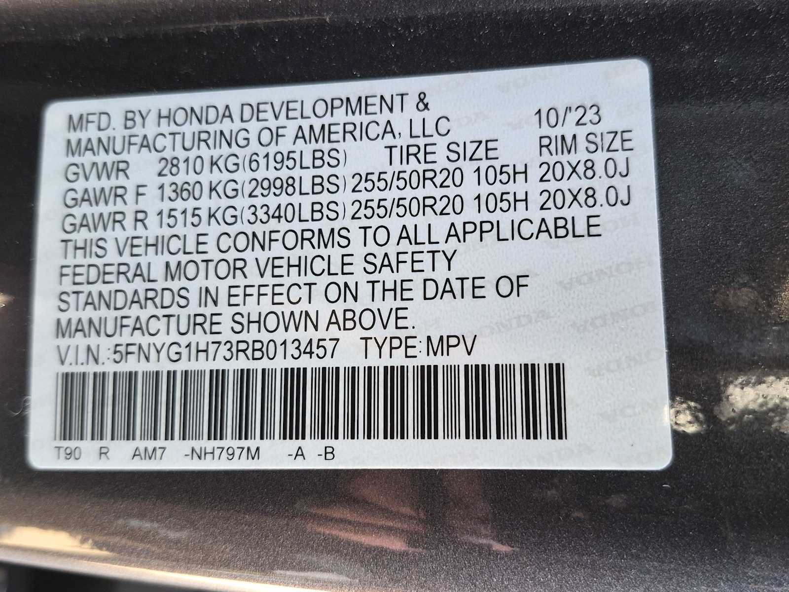 Certified 2024 Honda Pilot Touring image 35