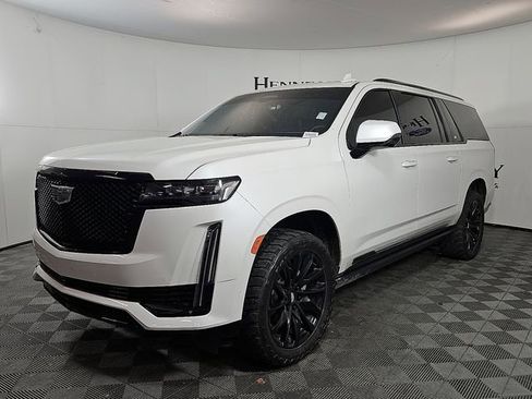 Used 2023 Cadillac Escalade ESV Sport Platinum w/ LPO, ONYX Package image 2