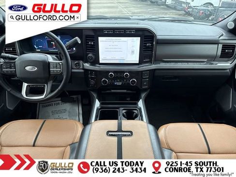 Certified 2024 Ford F350 Platinum w/ Tremor Off-Road Package AWD/4WD image 13