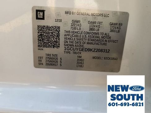 Used 2019 Chevrolet Silverado 1500 LTZ w/ LTZ Plus Package image 19