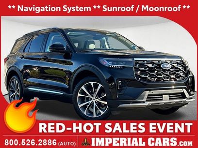 Certified 2025 Ford Explorer Platinum w/ Ultimate Package