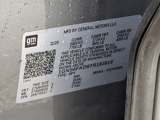 Used 2026 Chevrolet Suburban Premier AWD/4WD image 30