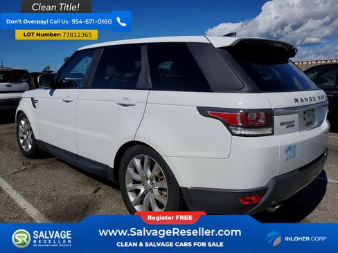 Used 2017 Land Rover Range Rover Sport HSE image 3