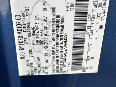 Used 2010 Ford Ranger XL image 35