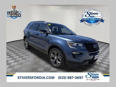 Used 2018 Ford Explorer Sport w/ Equipment Group 401A AWD/4WD image 1
