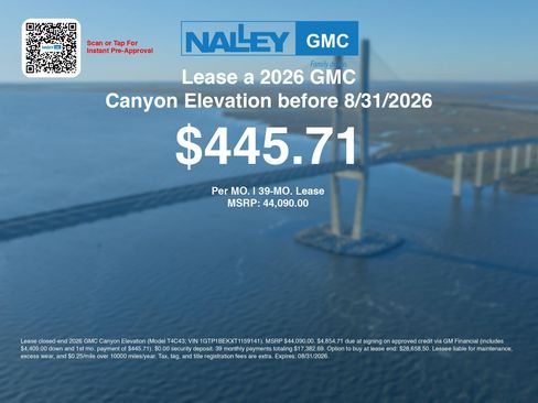 New 2026 GMC Canyon Elevation w/ Convenience Package RWD image 3