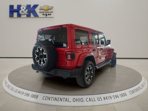 Used 2024 Jeep Wrangler Sahara w/ Technology Group image 6