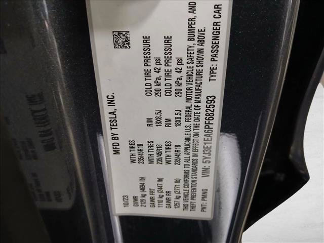 Used 2023 Tesla Model 3 Standard Range RWD image 15