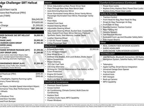 Used 2022 Dodge Challenger SRT Hellcat RWD image 39