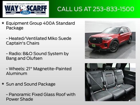New 2026 Ford Explorer ST w/ Sun And Sound Package image 6