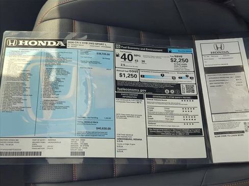 New 2026 Honda CR-V Sport-L image 25