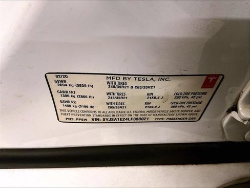 Used 2020 Tesla Model S Long Range AWD/4WD image 32