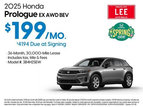 New 2026 Honda Prologue Elite image 4