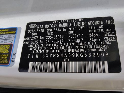 Used 2019 Kia Sorento LX FWD image 33