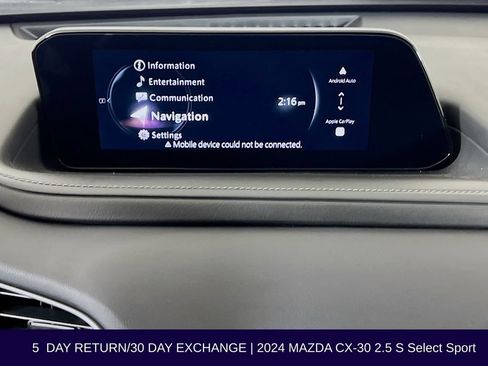Used 2024 MAZDA CX-30 AWD 2.5 S w/ Select Sport Pkg image 18