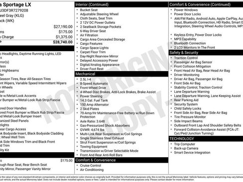 Used 2024 Kia Sportage LX image 2