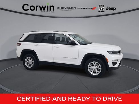 Certified 2023 Jeep Grand Cherokee Limited w/ Luxury Tech Group II AWD/4WD image 1