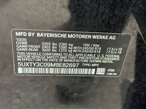 Used 2021 BMW X3 sDrive30i w/ Premium Package image 22