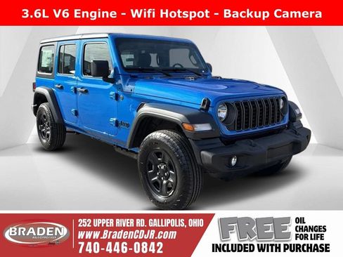 New 2026 Jeep Wrangler Unlimited Sport AWD/4WD image 1