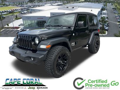 Certified 2018 Jeep Wrangler Sport