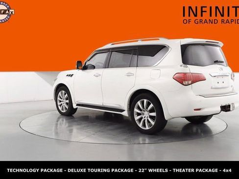 Used 2012 INFINITI QX56 4WD w/ Deluxe Touring Pkg image 5