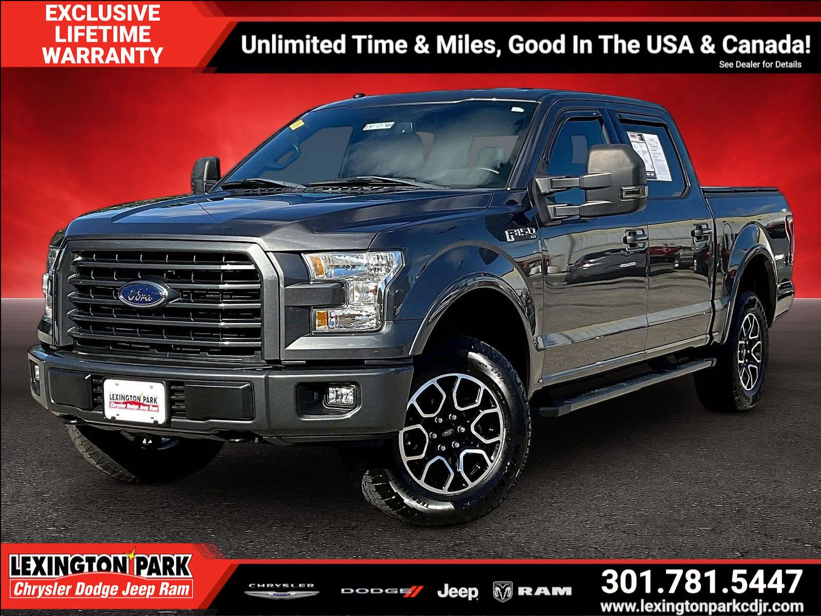 Used 2017 Ford F150 XLT w/ Equipment Group 302A Luxury AWD/4WD image 3