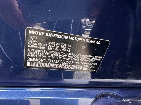 Used 2021 BMW 330i Sedan w/ Convenience Package image 36