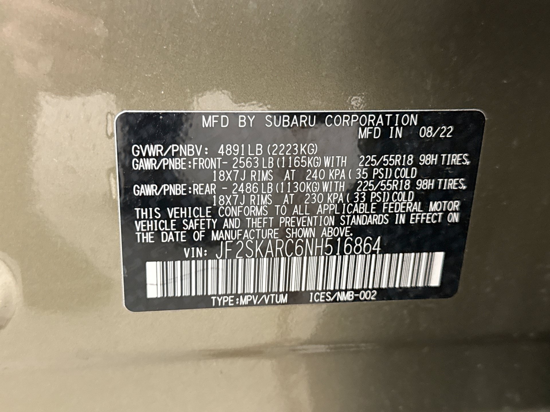 Used 2022 Subaru Forester Touring w/ Popular Package #2 AWD/4WD image 27