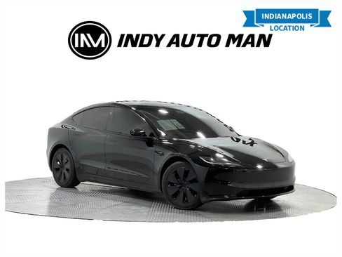 Used 2025 Tesla Model 3 Long Range AWD/4WD image 1