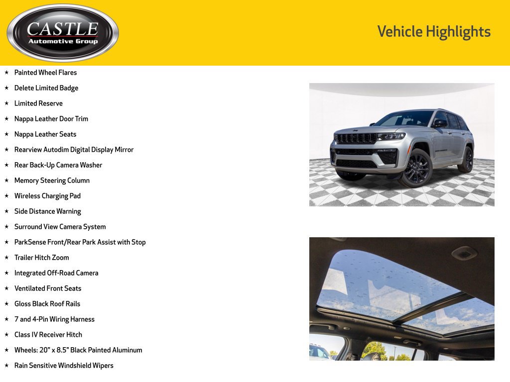 New 2026 Jeep Grand Cherokee Limited AWD/4WD image 11