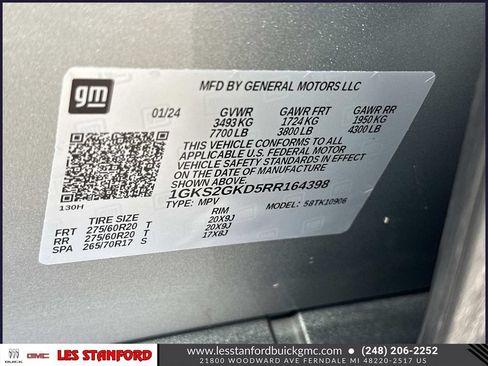 Certified 2024 GMC Yukon XL SLT w/ SLT Luxury Package AWD/4WD image 20