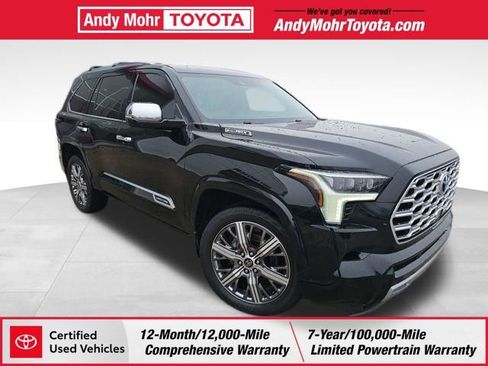 Certified 2023 Toyota Sequoia Capstone image 1