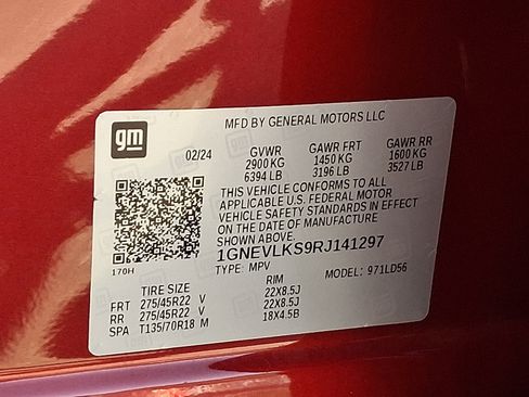 Used 2024 Chevrolet Traverse RS AWD/4WD image 29