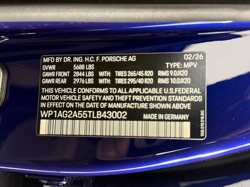 New 2026 Porsche Macan S AWD/4WD image 33