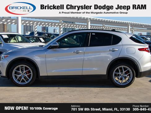 Used 2019 Alfa Romeo Stelvio Ti Sport w/ Quick Order Package 22S Sport image 8
