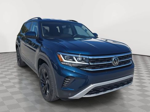 Used 2022 Volkswagen Atlas SE w/ Black Wheel Package AWD/4WD image 1