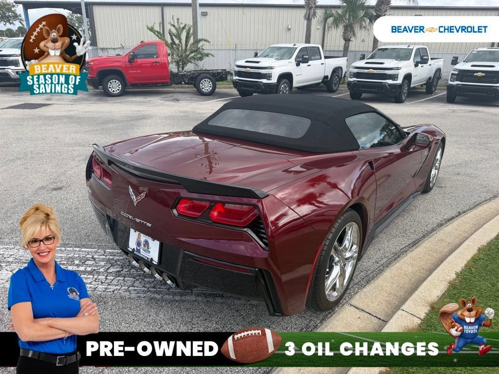 Used 2017 Chevrolet Corvette Stingray Convertible w/ 2LT Preferred Equipment Group RWD image 5