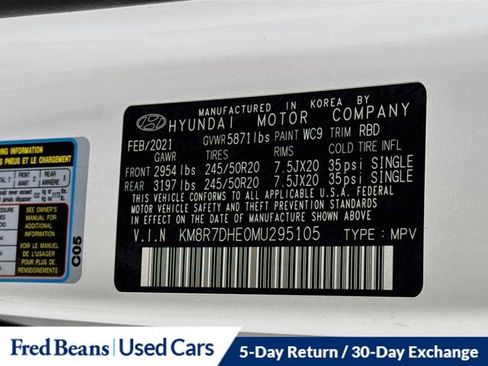 Used 2021 Hyundai Palisade Calligraphy AWD/4WD image 41