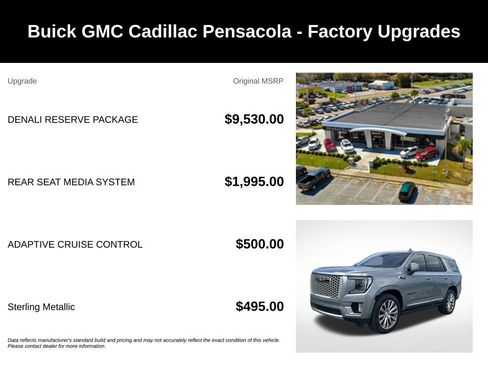 Used 2023 GMC Yukon Denali w/ Denali Reserve Package RWD image 4