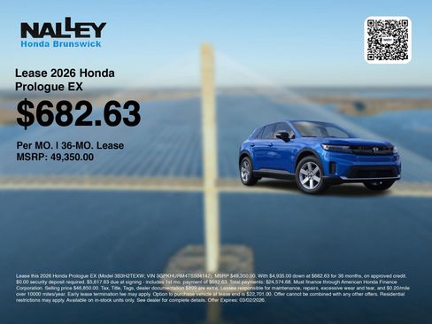 New 2026 Honda Prologue Eco image 3