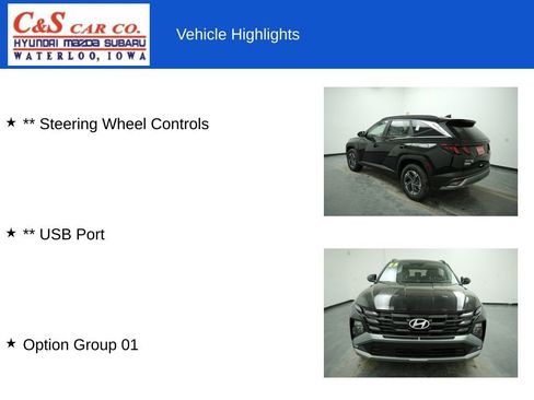 Certified 2025 Hyundai Tucson Blue image 13