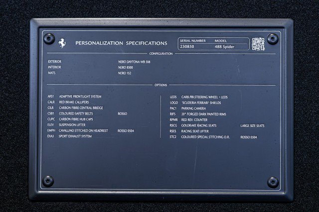 Used 2018 Ferrari 488 Spider RWD image 47