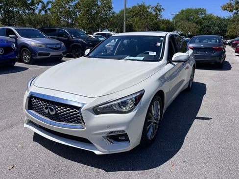 Used 2023 INFINITI Q50 Luxe w/ Cargo Package image 2