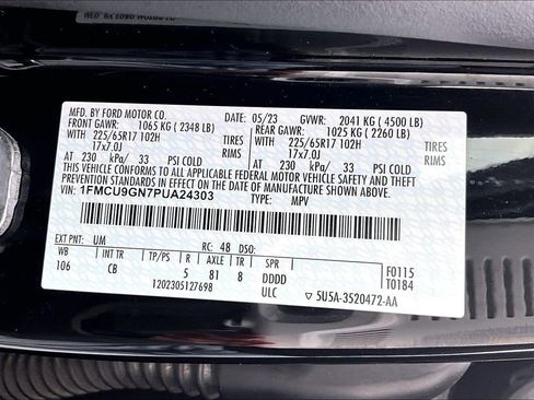 Used 2023 Ford Escape Active w/ Tech Pack #1 AWD/4WD image 35