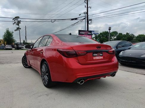 Used 2020 INFINITI Q50 Red Sport 400 w/ Proactive Package AWD/4WD image 2